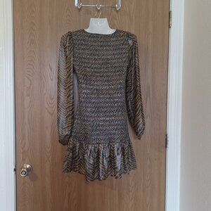 Sz Small, Forever 21 Brown/Black Dress